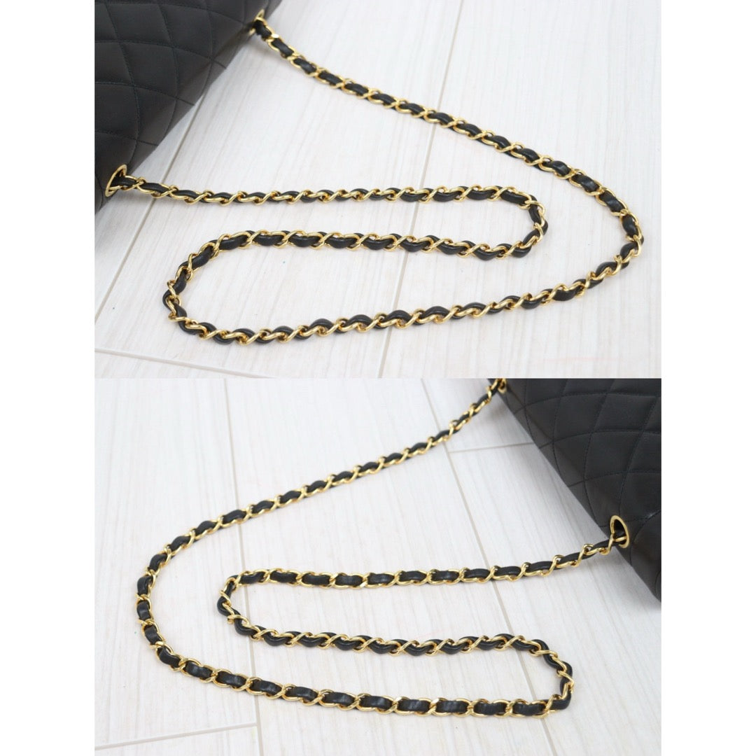 Good ( Rank AB)｜ CHANEL  Lamb Skin Matrasse Chain  Diana 25 Shoulder Bag Made in 1994-1996 Year｜26012605