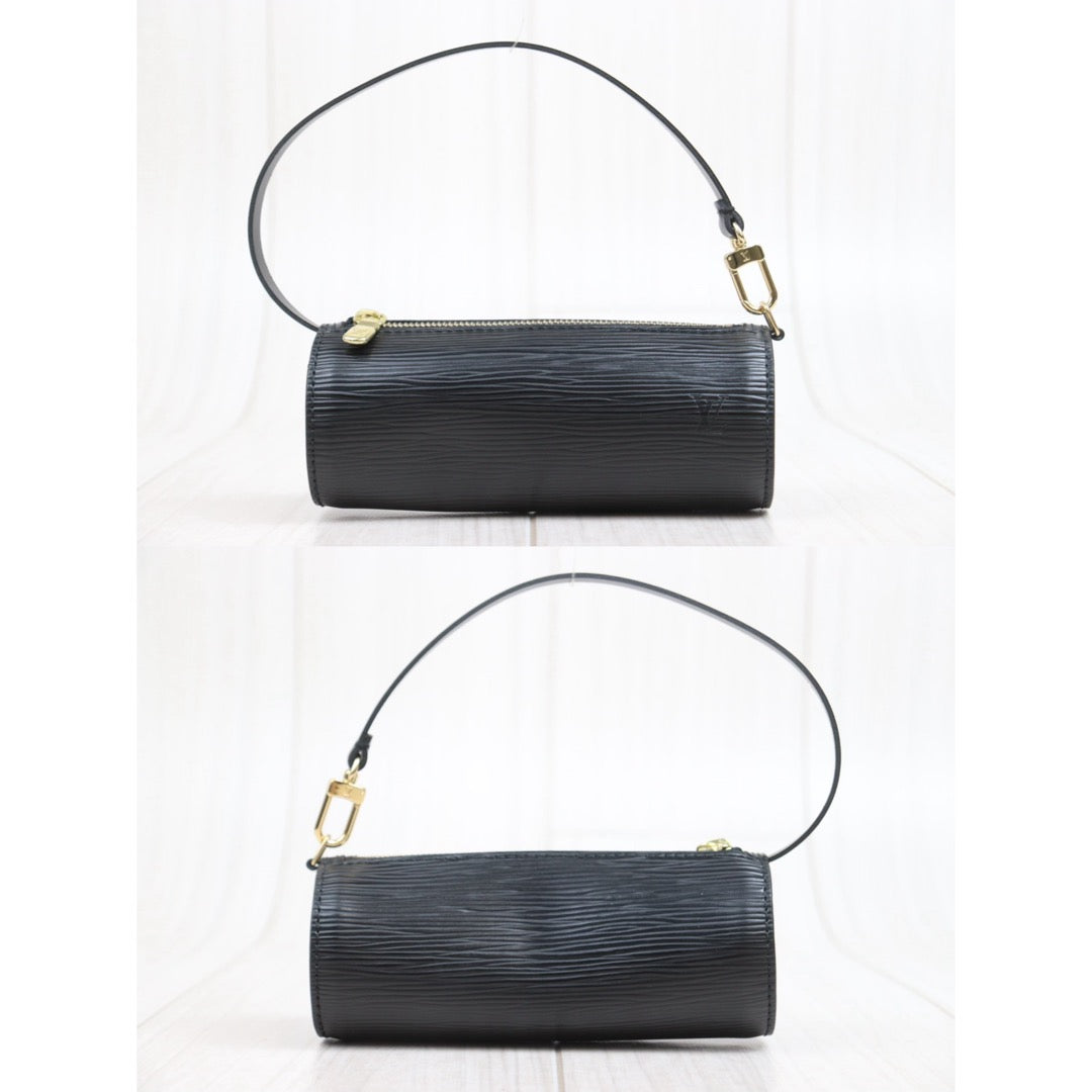 Include Entrupy Certificate of Authenticity｜Very Good ( Rank A)｜ Louis Vuitton Epi Soufflot Handbag Black｜26042814