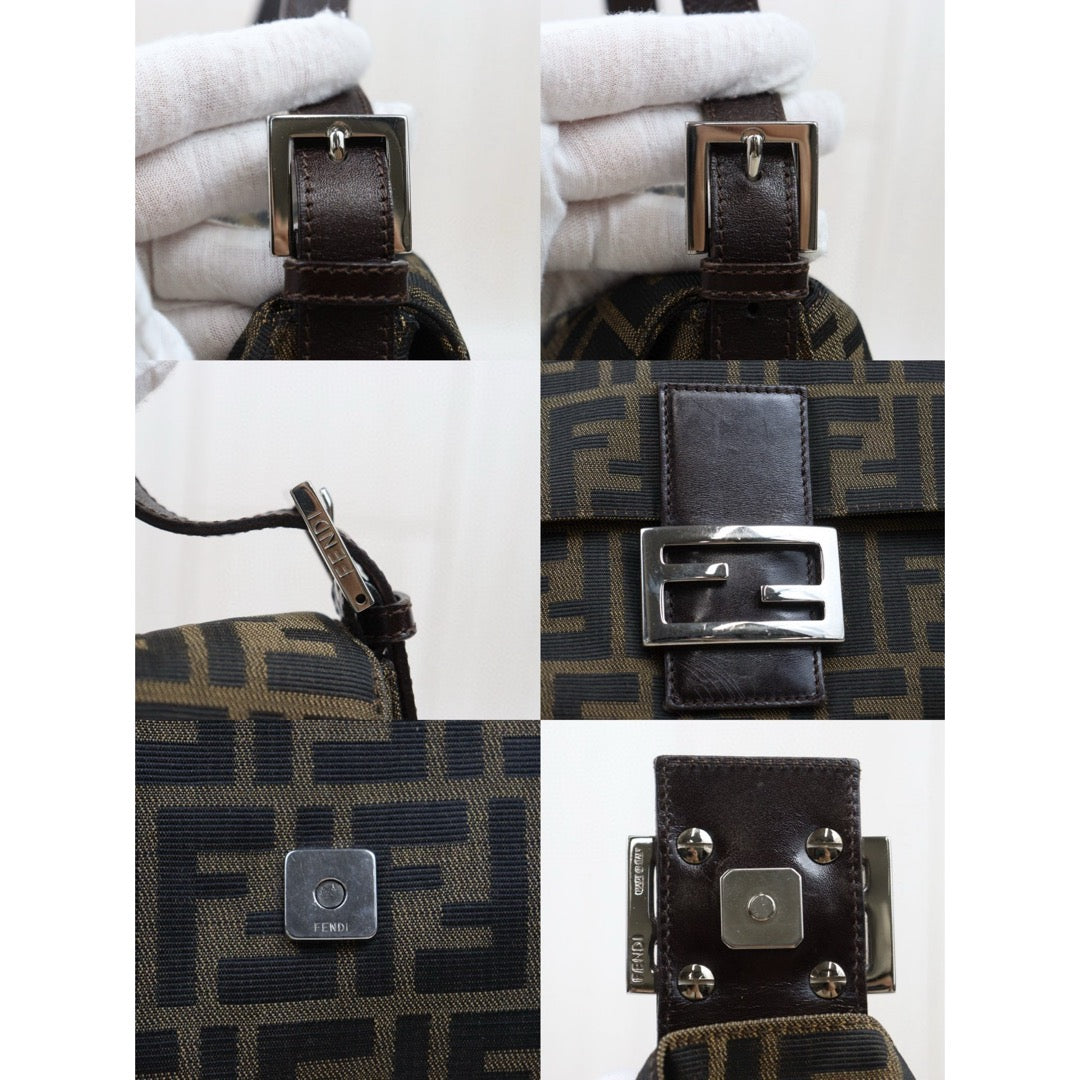 Very Good ( Rank A)｜ FENDI Zucca Mamma Baguette Shoulder Bag ｜25042108