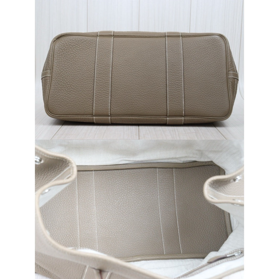 Good ( Rank AB)｜ HERMES Garden Party PM Negonda Etope Handbag □O Stamp Made in 2011 Year ｜W25121602