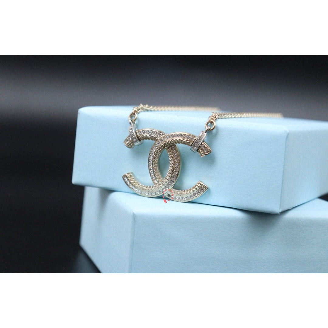 Good ( Rank AB)｜CHANEL COCO Mark Diamond Necklace  ｜S24112508