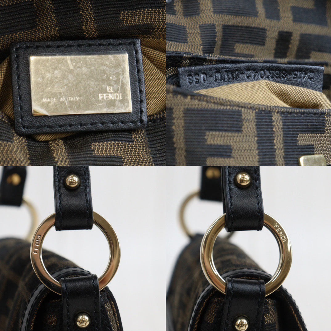 Rank A｜ FENDI Mini Zucca Mamma Hand Bag ｜24031211