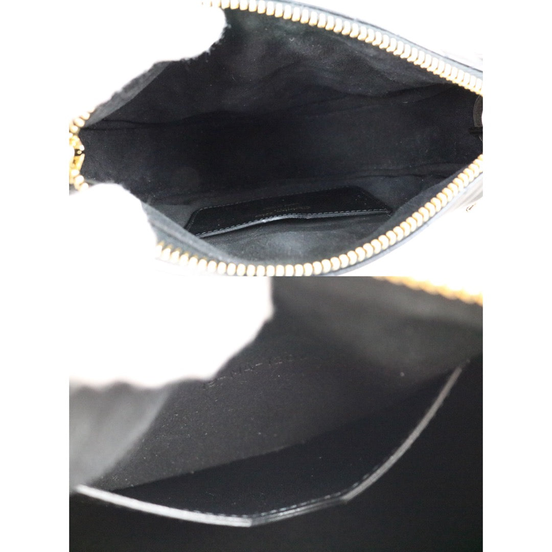 Include Entrupy Certificate of Authenticity｜Very Good ( Rank A) ｜  Dior Lady Dior Lamb Skin Vibe Hobo In Cannage Pattern Handbag  Shoulder Bag Black ｜Z26091607