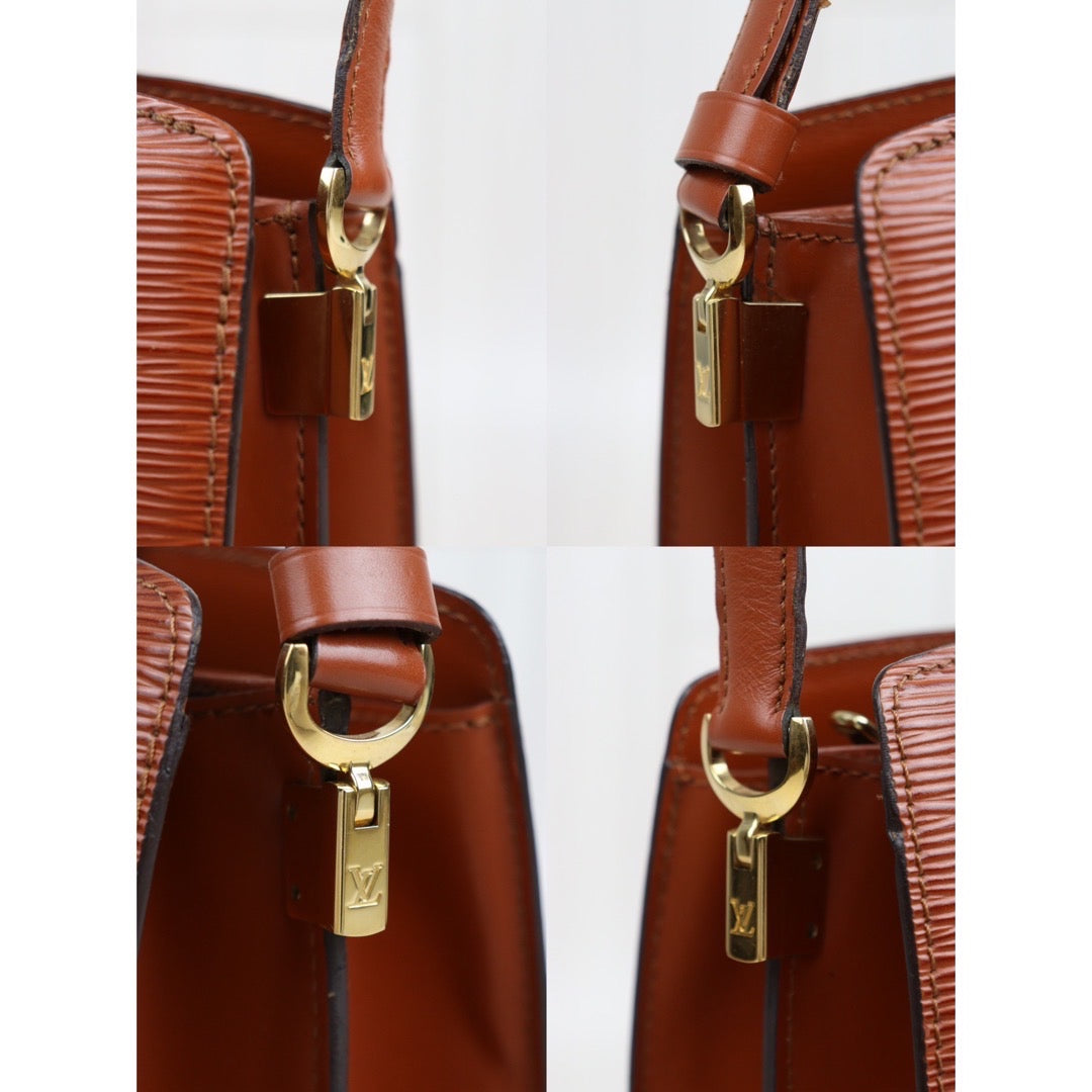 Rank A ｜ LV Epi Shoulder Bag Brown｜23111202