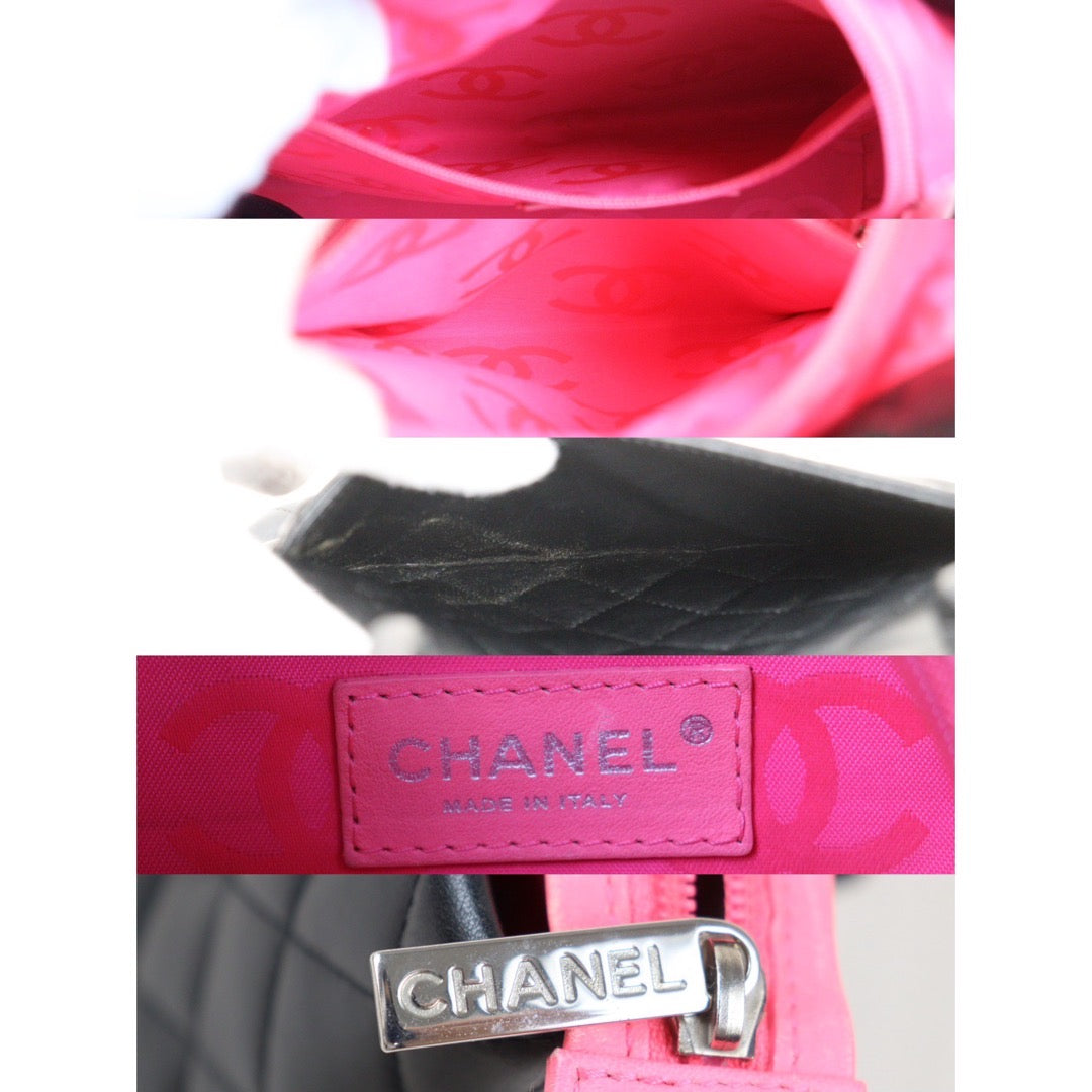 Rank AB ｜ CHANEL Cambon Line ToteBag Black Made In 2004-2005 Year｜P24061132