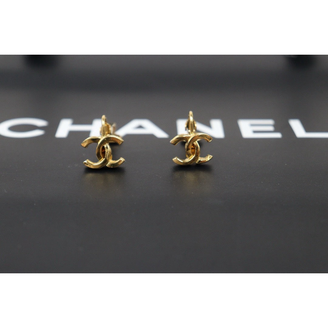 Very Good ( Rank A) ｜CHANEL COCO Earrings 18k Gold Plated ｜24110740