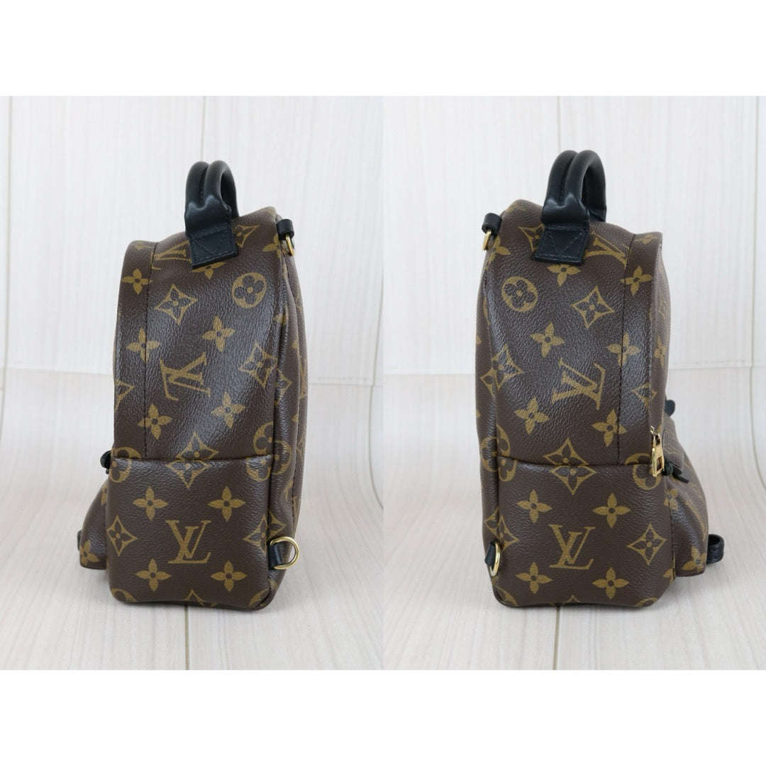 Very Good ( Rank A) ｜  LV Monogram Coated Canvas Mini Palm Springs Backpack｜X25082203
