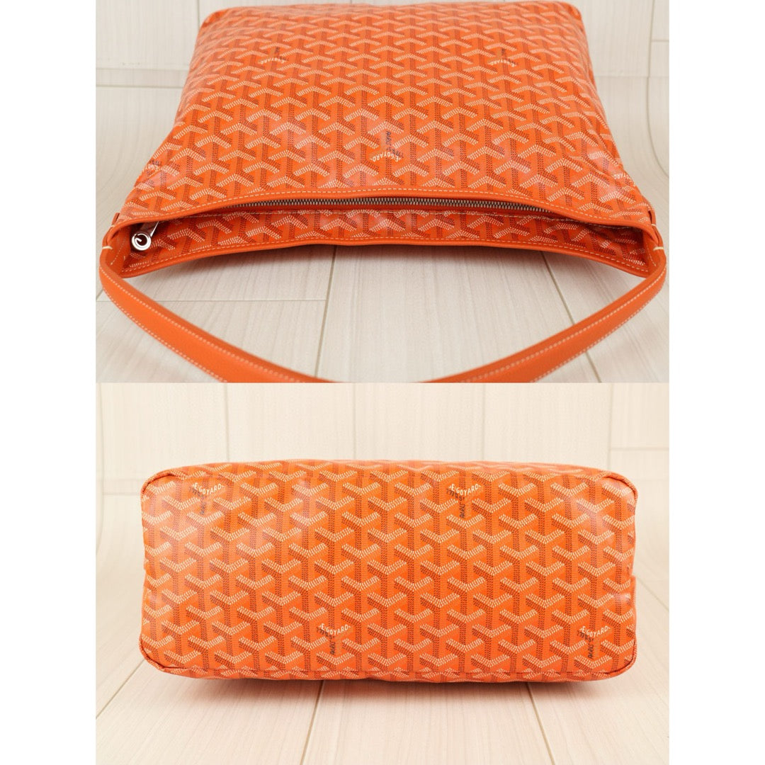 Very Good ( Rank A) ｜ Goyard Boheme Hobo Shoulder Bag Orange｜B24121304