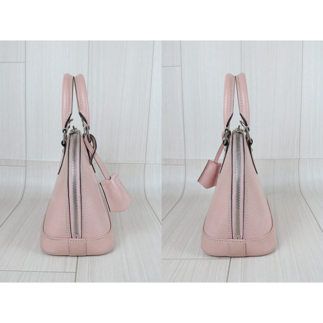 Include Entrupy Certificate of Authenticity｜Good ( Rank AB)｜Louis Vuitton Epi Alma BB HandBag Shoulder Bag Pink ｜S26070603