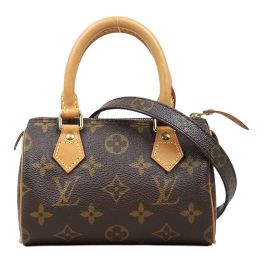 Good ( Rank AB)｜ LV Monogram Mini Speedy Handbag With Shoulderstrap｜24121705