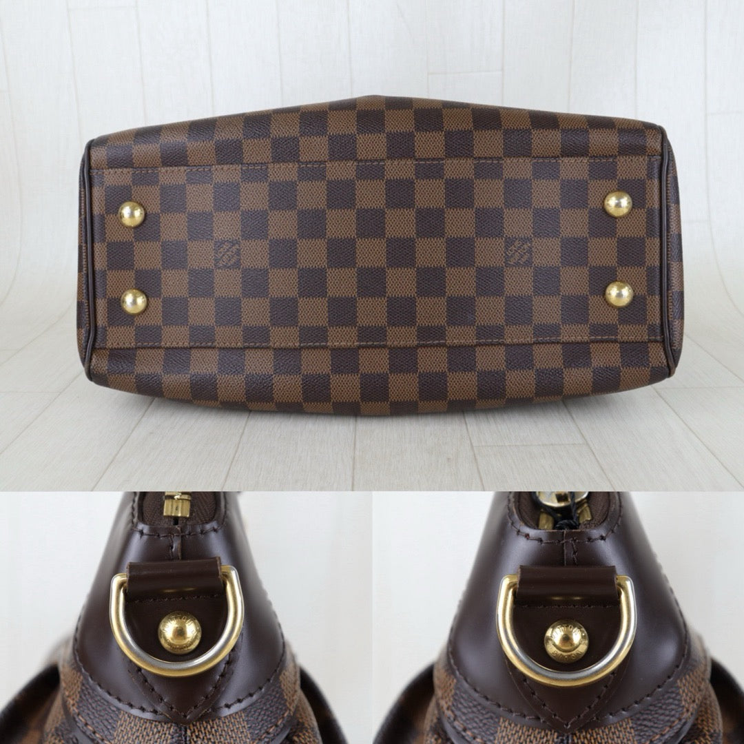 Include Entrupy Certificate of Authenticity｜Good ( Rank AB)｜ Louis Vuitton Damier Trevi PM Hand Bag With Shoulder Strap｜Z26091609