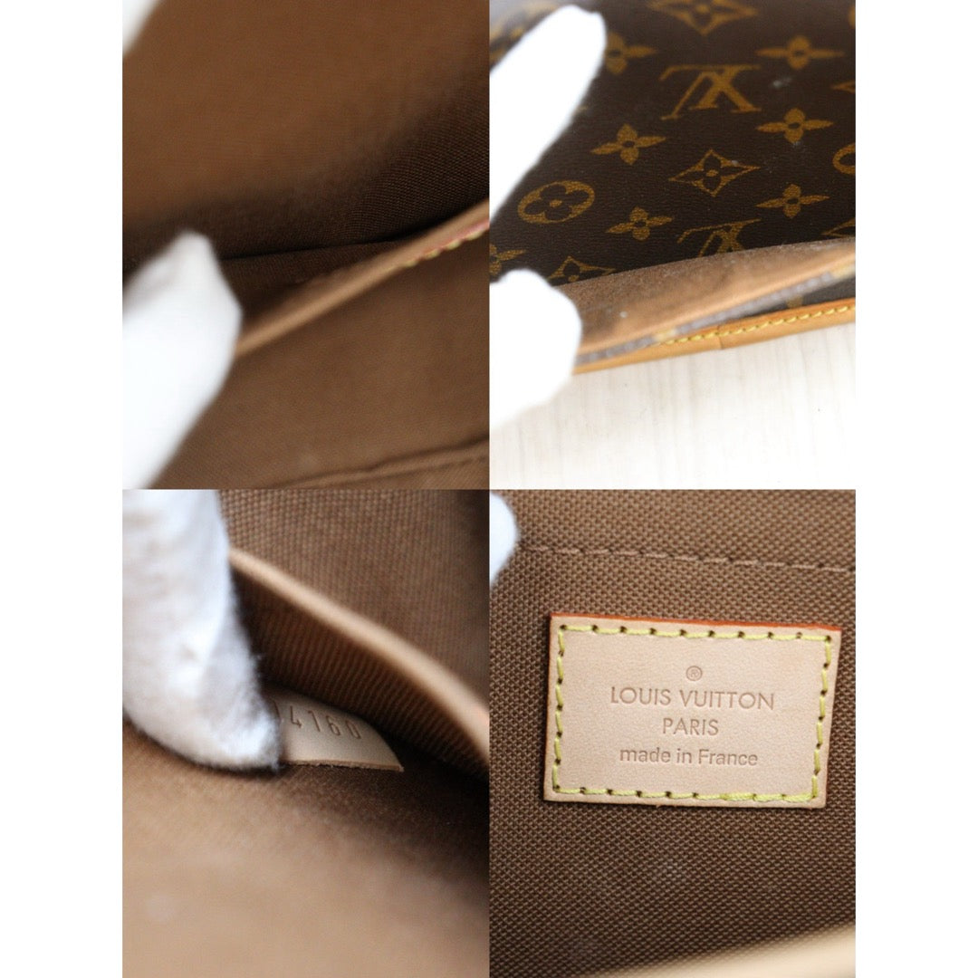 Include Entrupy Certificate of Authenticity｜Good ( Rank AB)｜Louis Vuitton Monogram Baguette Postman ShoulderBag ｜26031903