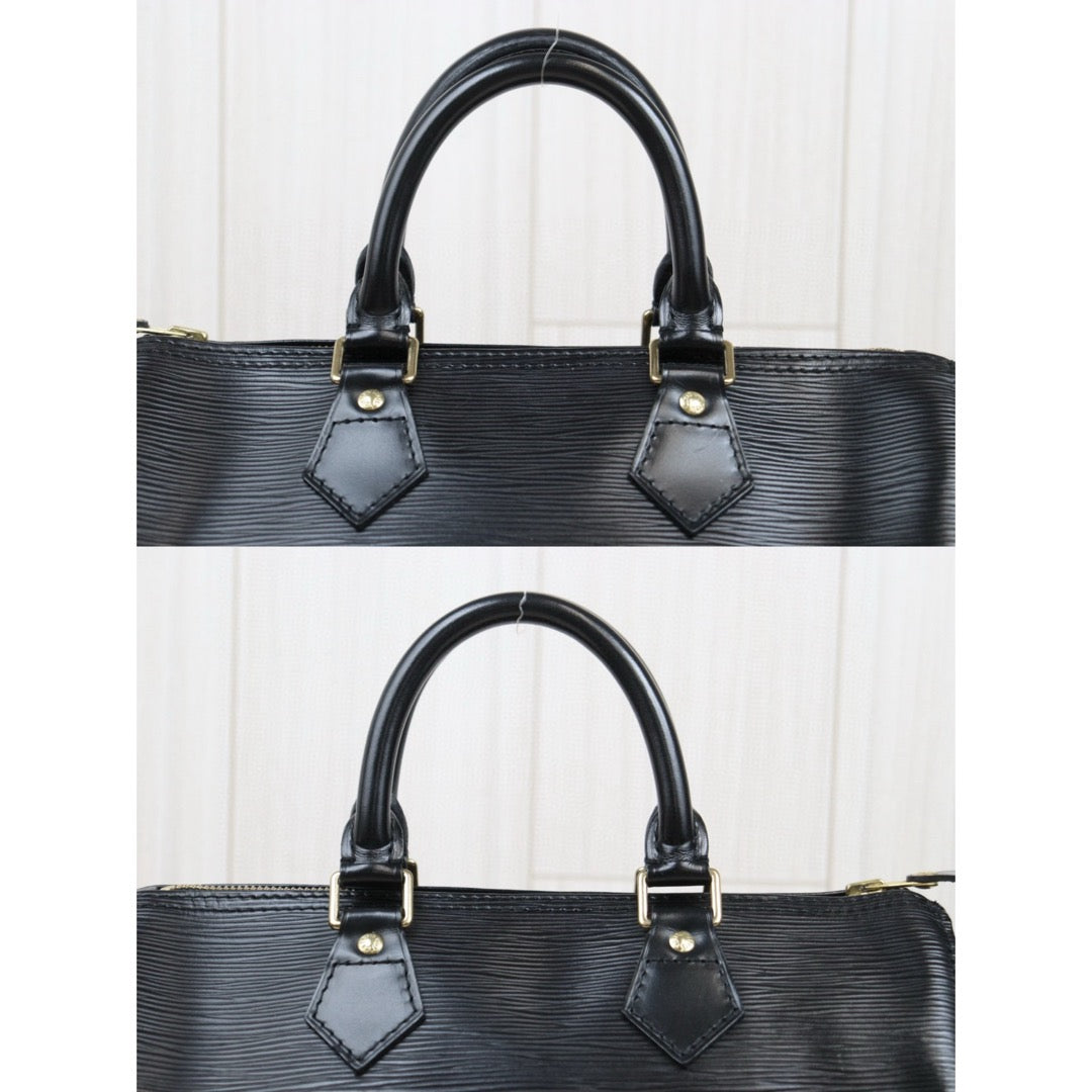 Very Good ( Rank A)｜ LV Epi Speedy 25 Hand Bag Black｜25042114