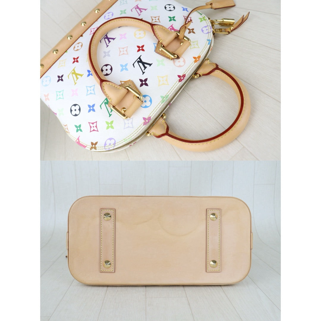 Include Entrupy Certificate of Authenticity｜Very Good ( Rank A)｜  Louis Vuitton Takashi Murakam Multi Monogram Alma Hand Bag ｜S26041802
