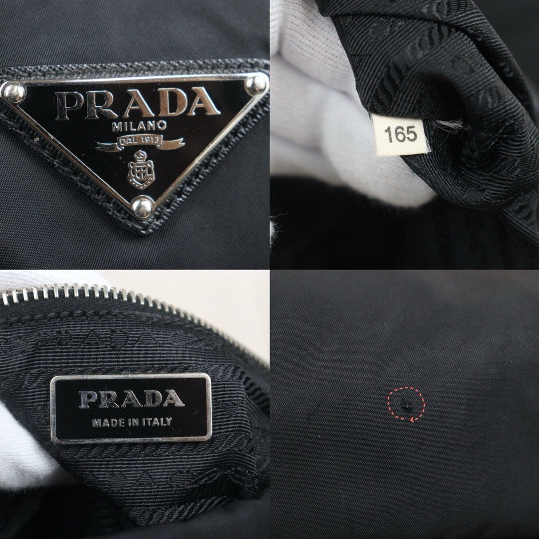 Include Entrupy Certificate of Authenticity｜Good ( Rank AB)｜ PRADA Nylon GM Hobo Black｜26063004