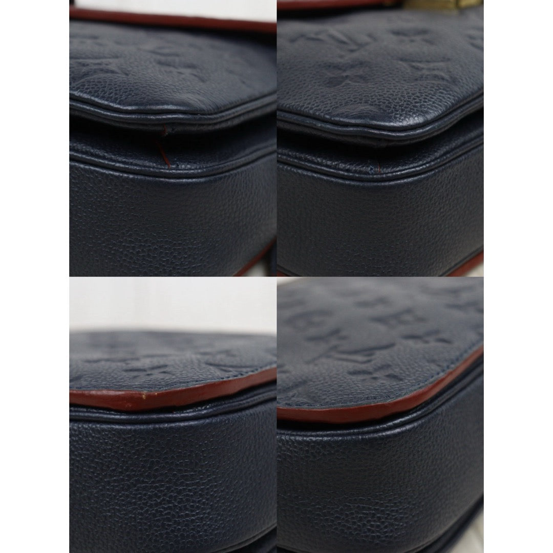 Very Good ( Rank A)｜LV Monogram Pichette Metis ShoulderBag Blue｜P25101301