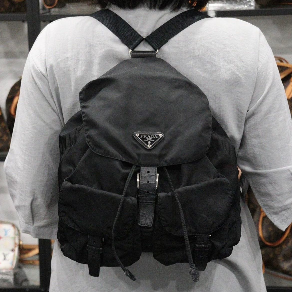 Rank A｜Prada Nylon Backpack｜23121915