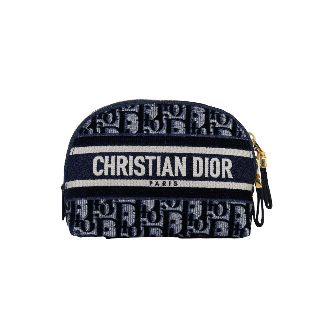 Include Entrupy Certificate of Authenticity｜Excellent（Rank SA）｜Dior Travel Oblique Cosmetic Pouch ｜S26010404