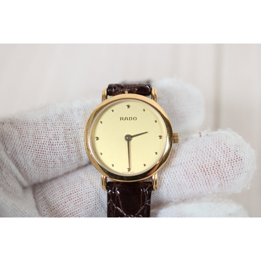 Rank AB ｜ RADO   18k Gold Plated Watch ｜S24051306