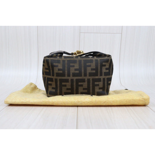 Rank A ｜ FENDI PM Zucca Handbag ｜24030718