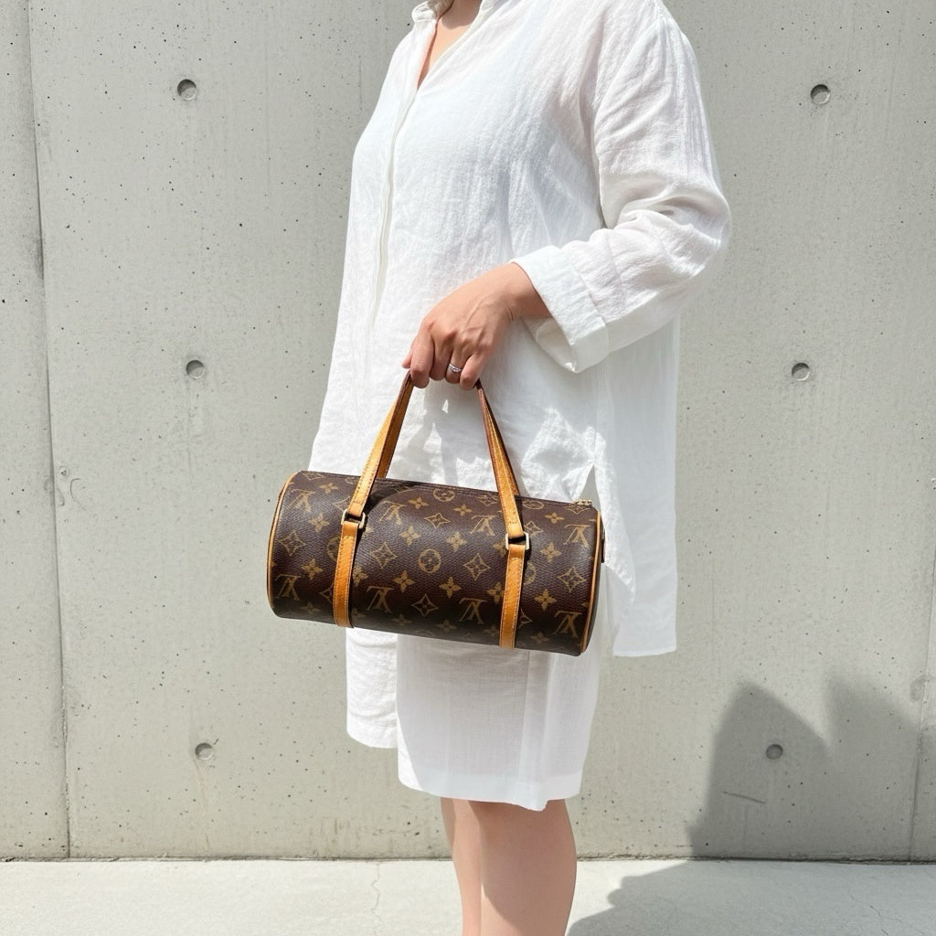 Include Entrupy Certificate of Authenticity｜Good ( Rank AB)｜ Louis Vuitton Monogram Papillon 26 Handbag ｜26050704