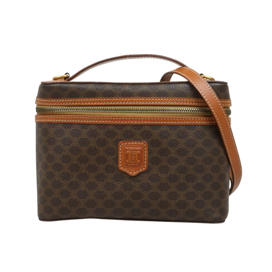 Very Good ( Rank A)｜ CELINE Macadam Vanity Handbag Shoulder Bag ｜26012008