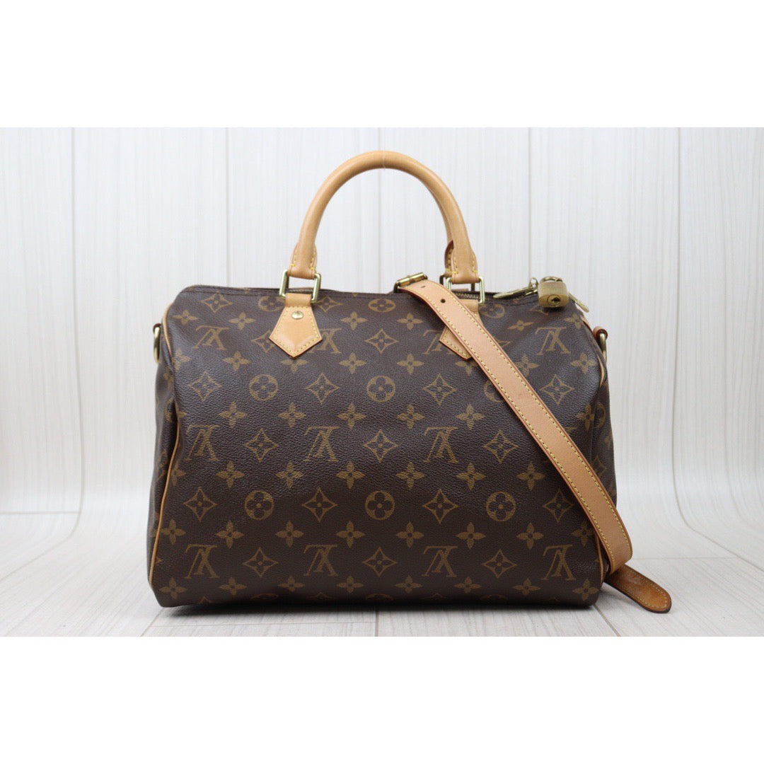 Rank AB｜ LV Monogram Speedy 30 Hand Bag Shoulder Bag｜S24052202