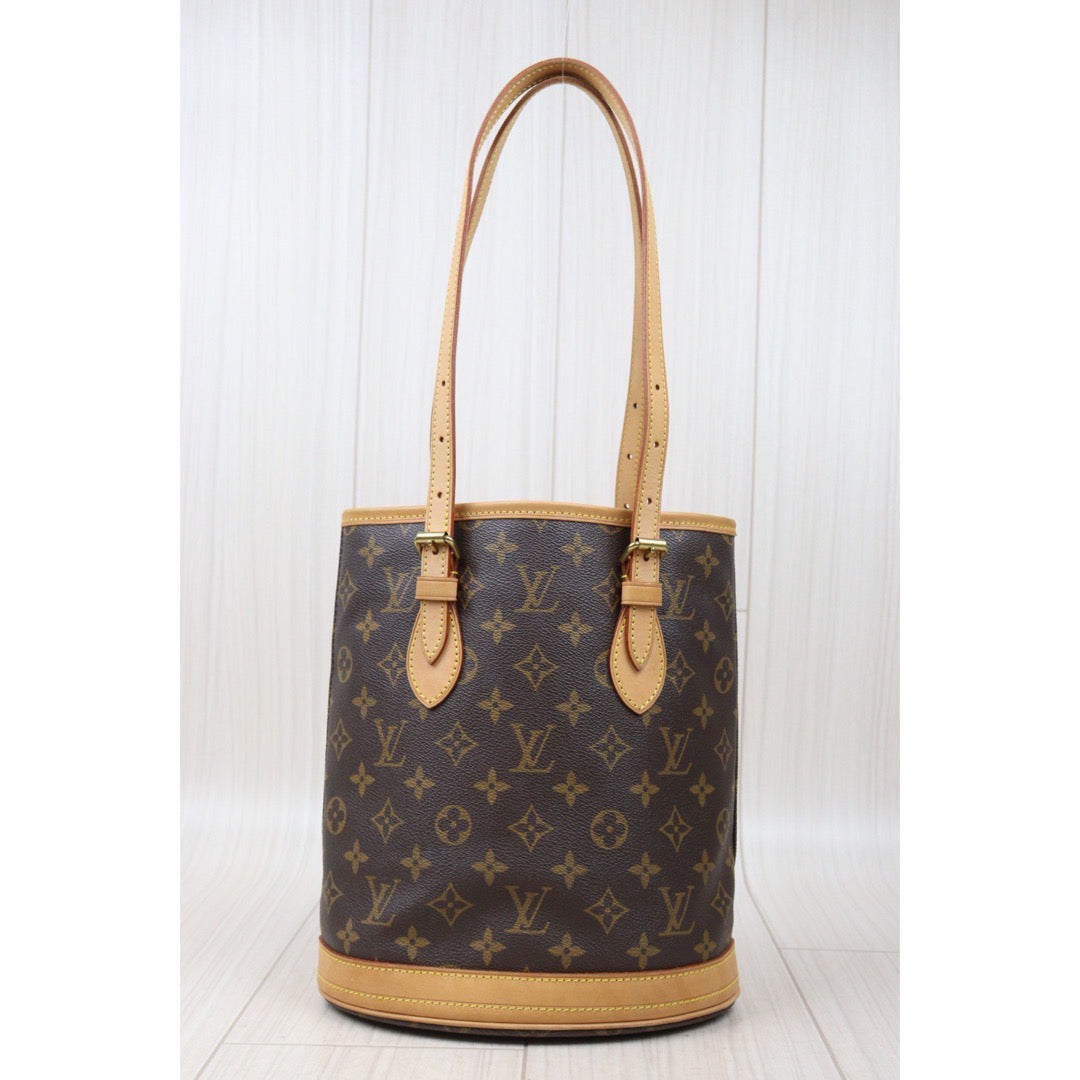 Rank A ｜ LV Monogram Petit Bucket PM Tote Bag ｜24050803