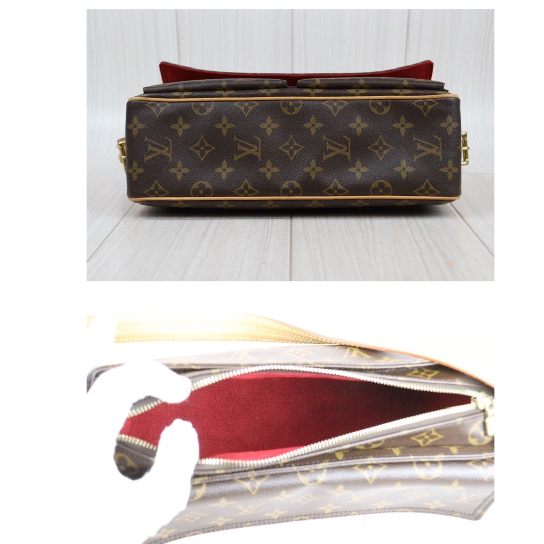 Rank A ｜LV Monogram Viva Cite MM Shoulder Bag｜24010502