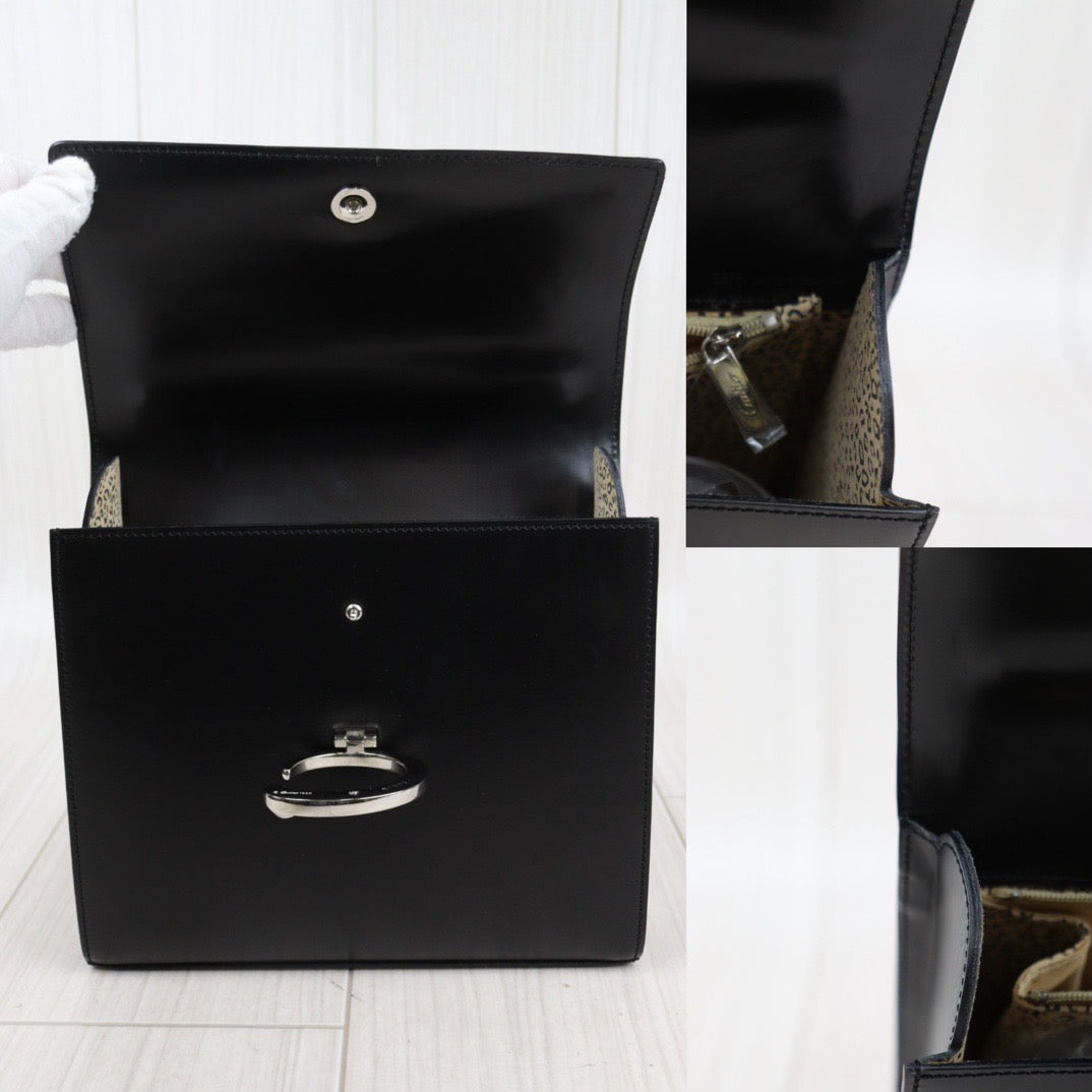 Rank A ｜ Cartier Vintage Box Leather  Hand Bag ｜24031214