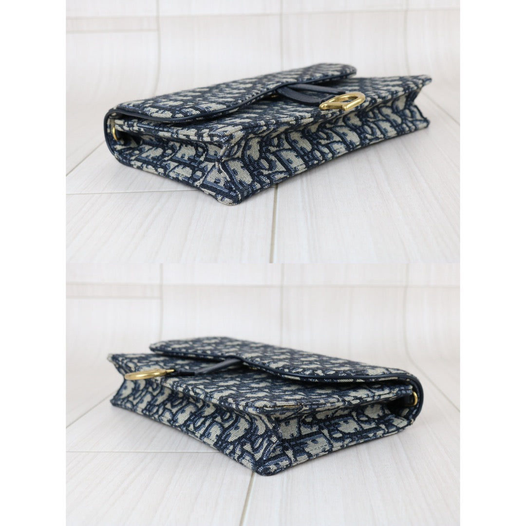 Include Entrupy Certificate of Authenticity｜Very Good ( Rank A)｜   Dior Trotter WOC Shoulder Bag ｜S26040808