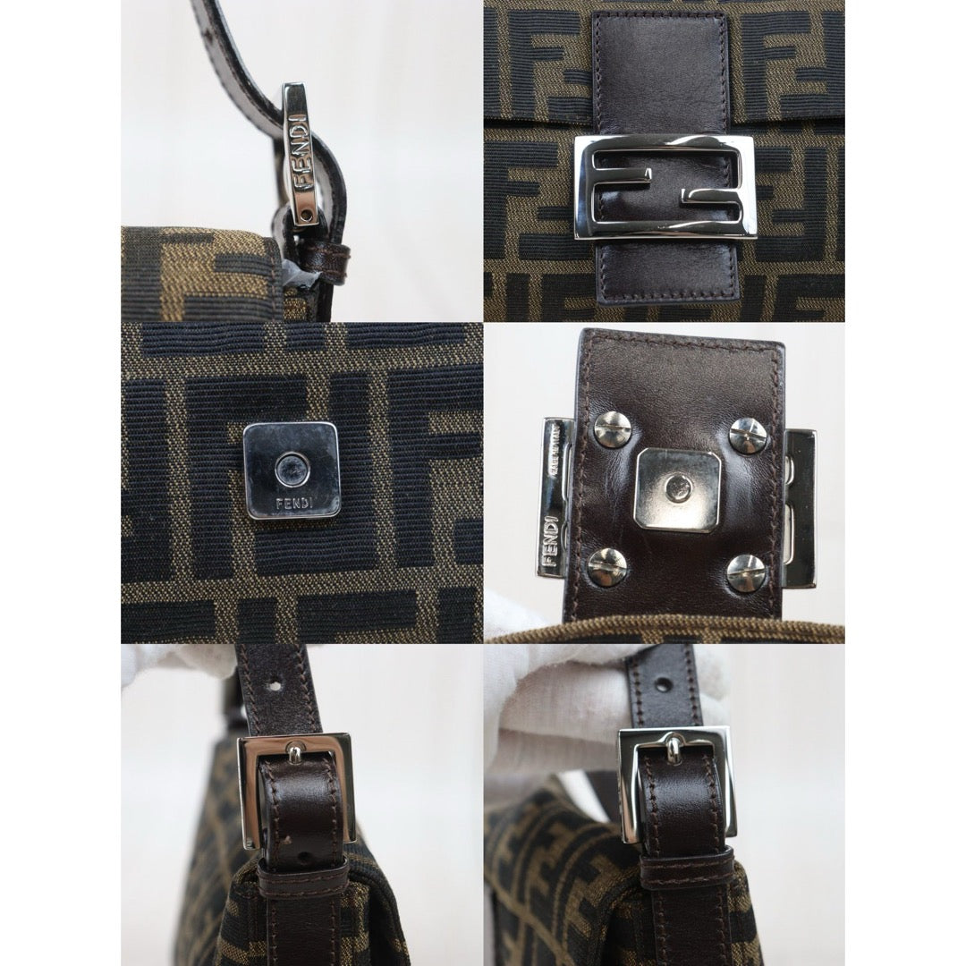 Very Good ( Rank A) ｜ FENDI Zucca Mamma Baguette Shoulder Bag｜24090504