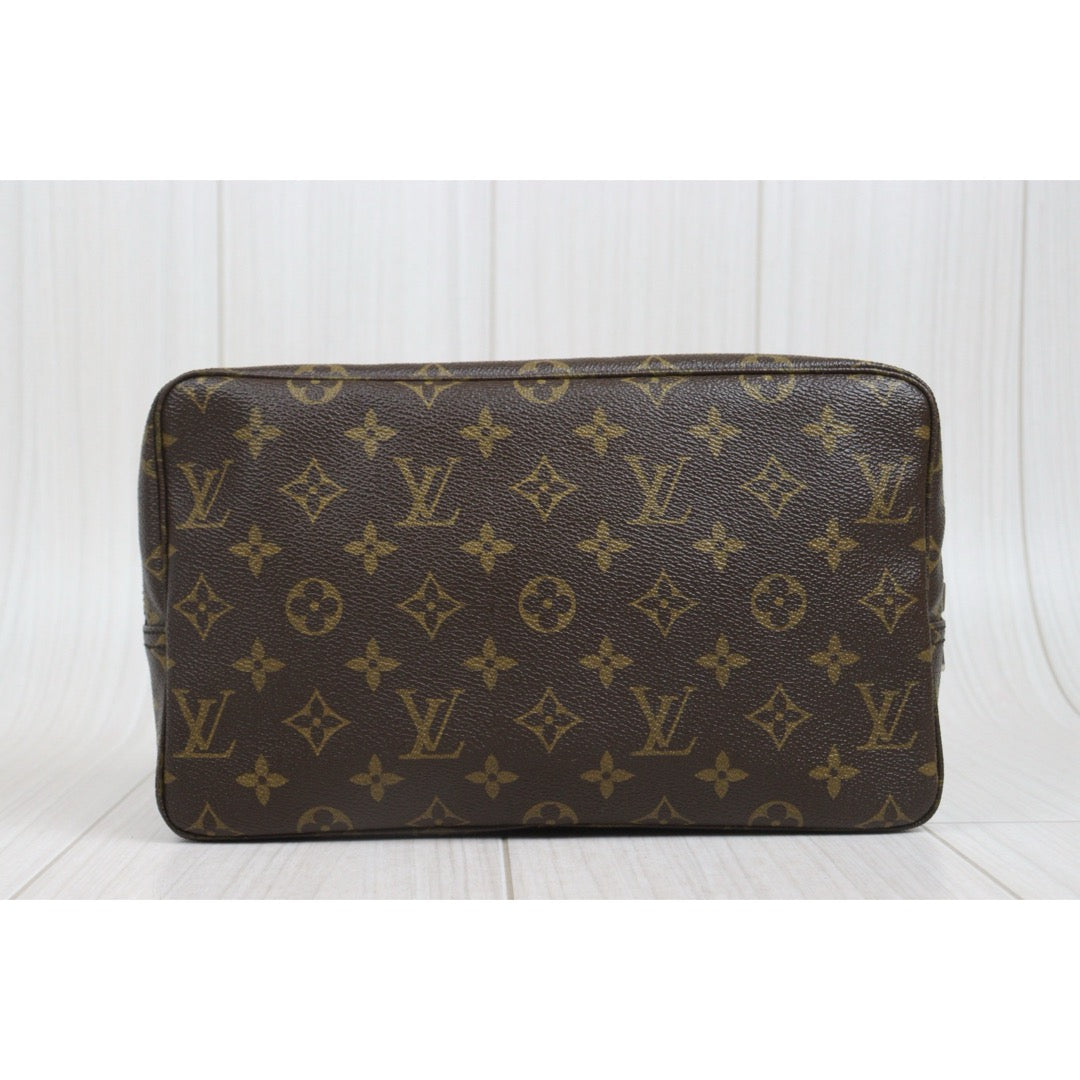 Include Entrupy Certificate of Authenticity｜Good ( Rank AB)｜ Louis Vuitton Truth Toilet 28 Monogram Makeup Pouch｜26071602