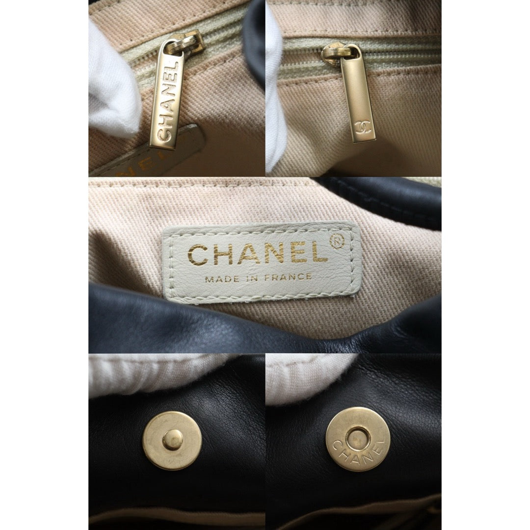 Very Good ( Rank A) ｜ CHANEL Camellia Lamb Skin ToteBag GM Made In 2002～2003Year ｜25112805