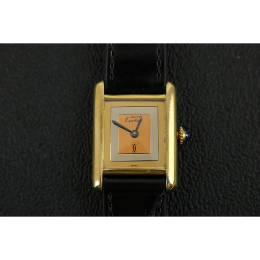 Very Good ( Rank A) ｜ Cartier Tank Must Tri-Colour Gold Quartz Watch ｜X24121813