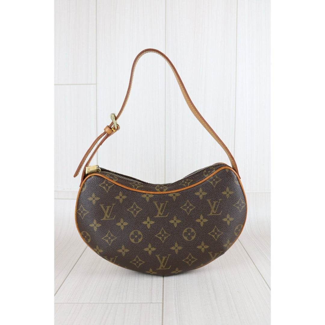 Good ( Rank AB)｜LV Monogram Pochette Croissant PM Shoulder Bag｜S25073006