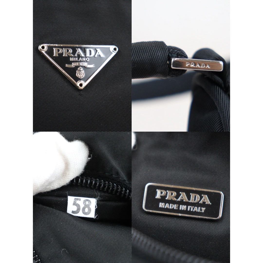 Rank A ｜ PRADA Nylon Bag Shoulder Bag Black｜23120505