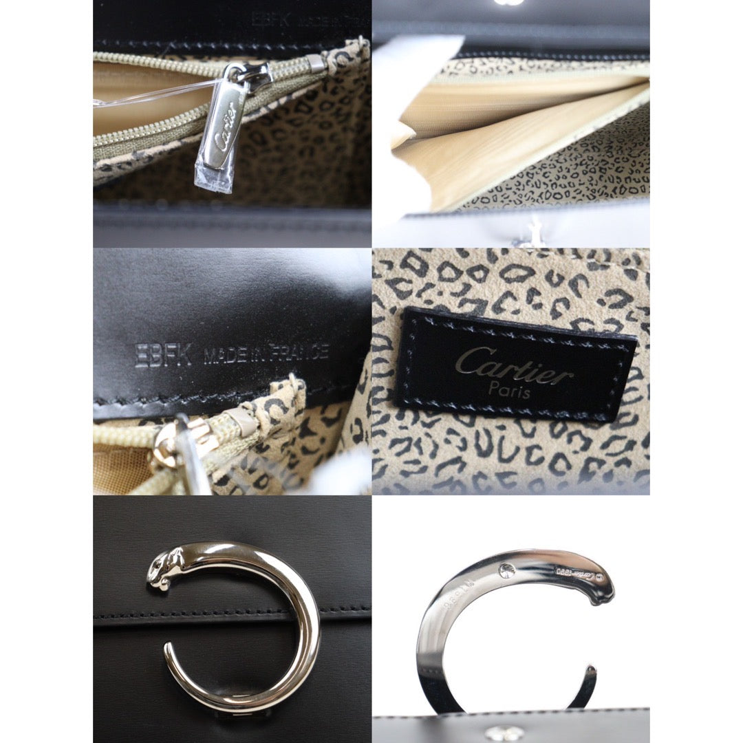 Rank A ｜ Cartier Vintage Box Leather  Hand Bag ｜24031214