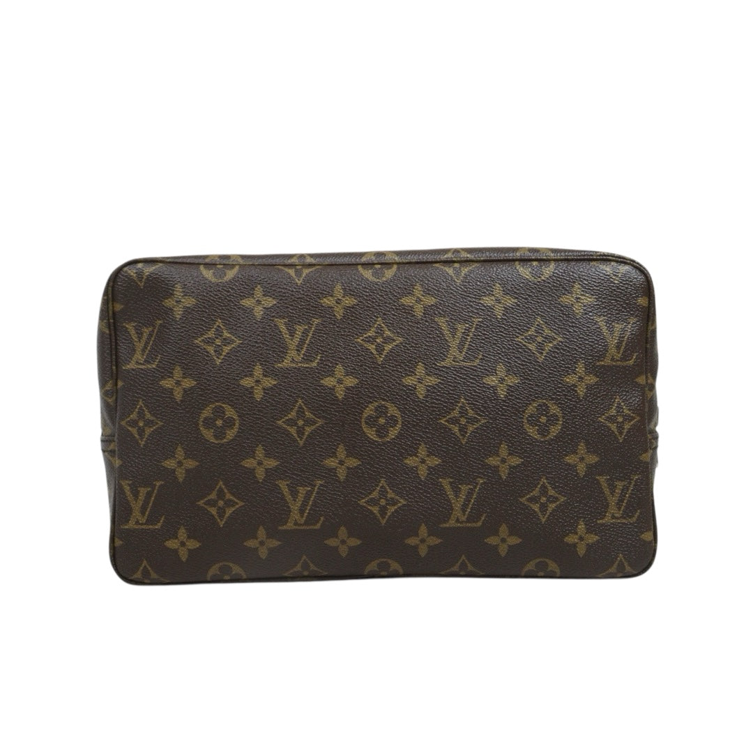 Include Entrupy Certificate of Authenticity｜Good ( Rank AB)｜ Louis Vuitton Truth Toilet 28 Monogram Makeup Pouch｜26071602