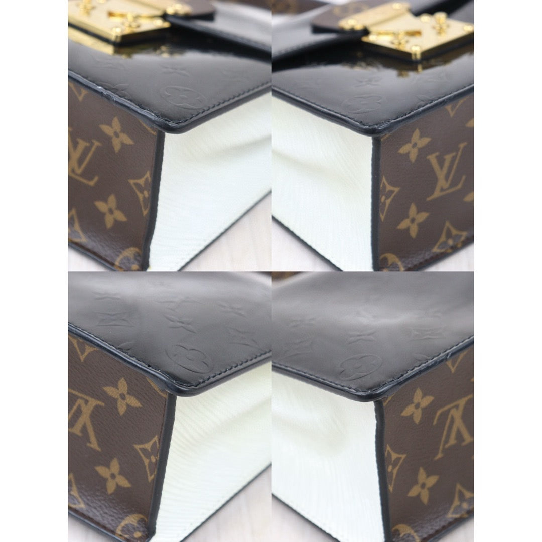 Very Good ( Rank A)｜LV Monogram Street Spring HandBag With ShoulderBag Black｜24103120