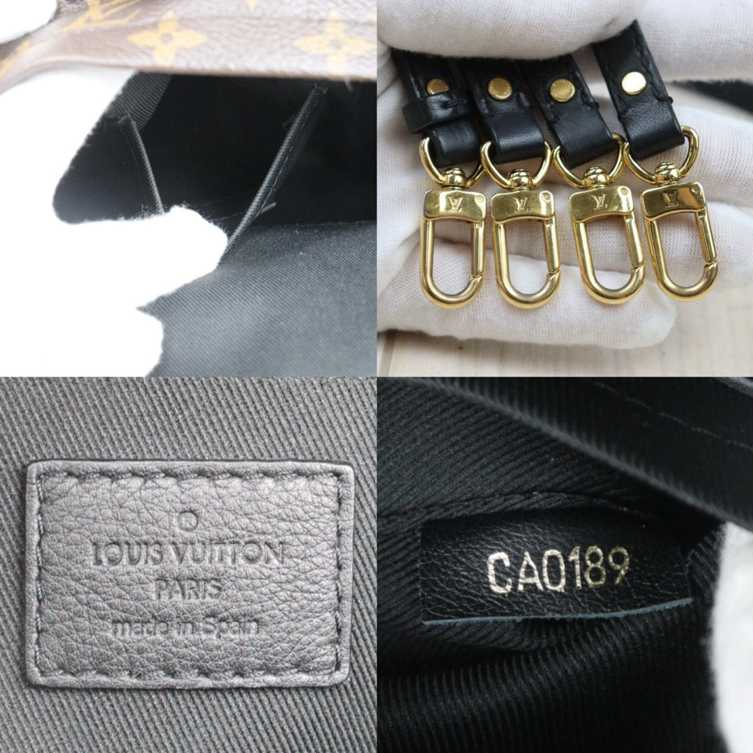 Very Good ( Rank A) ｜  LV Monogram Coated Canvas Mini Palm Springs Backpack｜S25071008