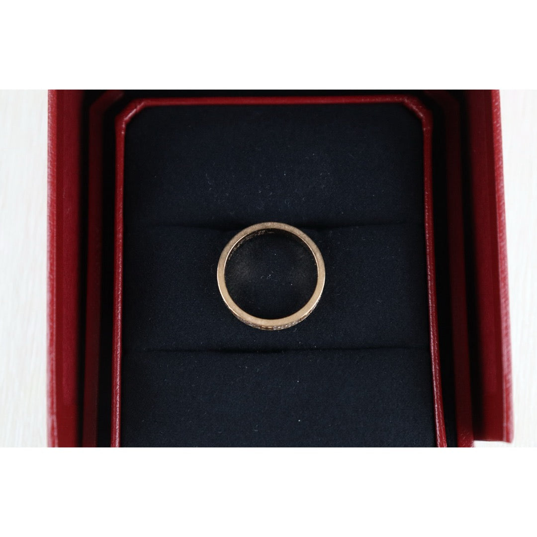 Very Good ( Rank A) ｜ Full Set Cartier Rose Gold Love Ring 58 Size ｜H25102401