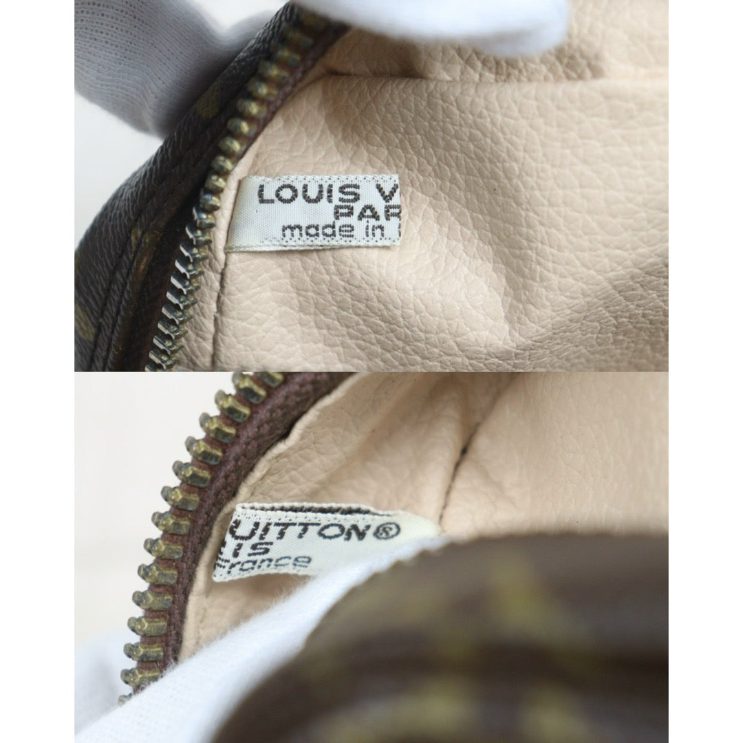 Include Entrupy Certificate of Authenticity｜Good ( Rank AB)｜ Louis Vuitton Truth Toilet 28 Monogram Makeup Pouch｜26073005