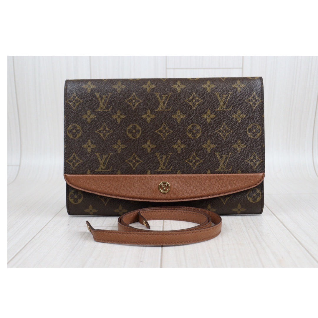 Rank A ｜ LV Monogram Bordeaux GM Shoulder Bag ｜23121103