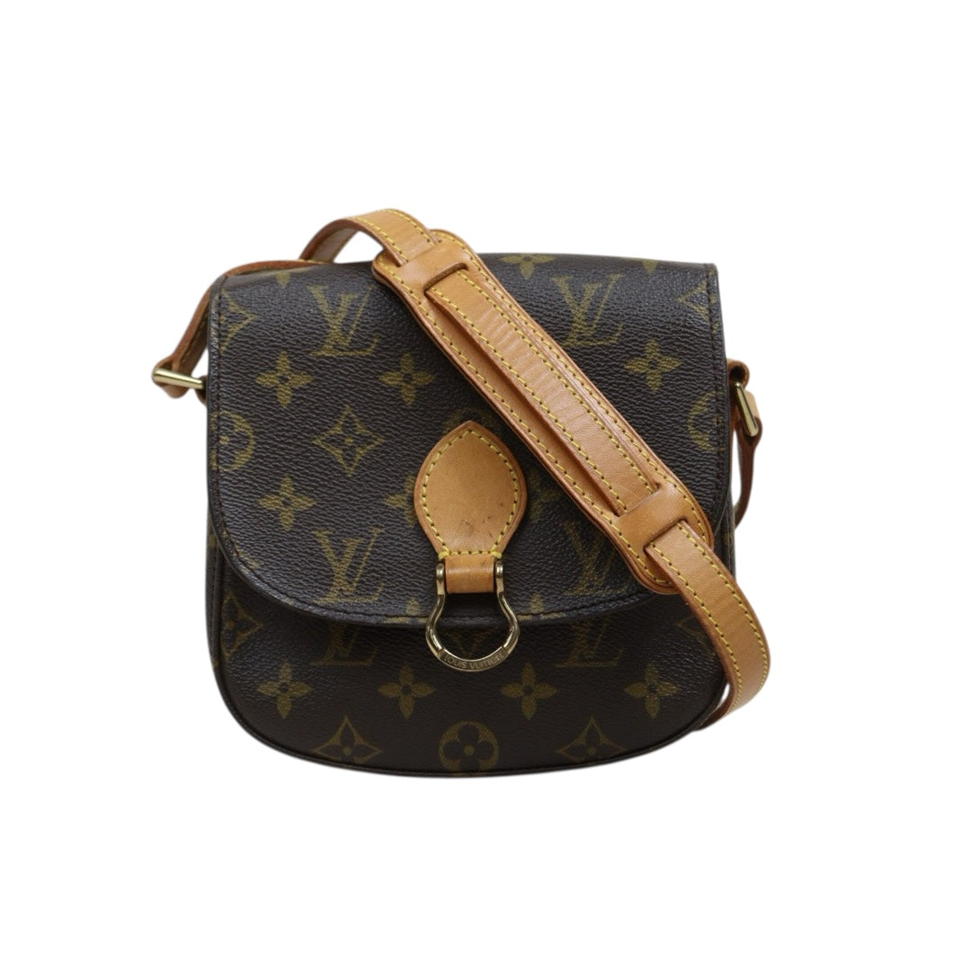 Include Entrupy Certificate of Authenticity｜Good ( Rank AB)｜ Louis Vuitton Monogram Saint Cloud PM Shoulder Bag ｜26031907