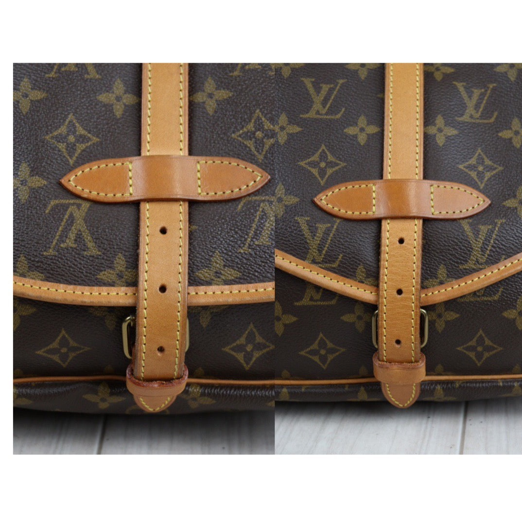 Rank AB ｜ LV Monogram Saumur MM Shoulder Bag｜23121919