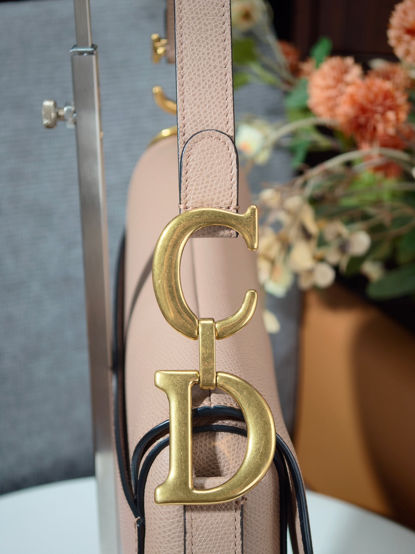Very Good ( Rank A)｜Dior Trotter Saddle Shoulder Bag Medium  Current Model