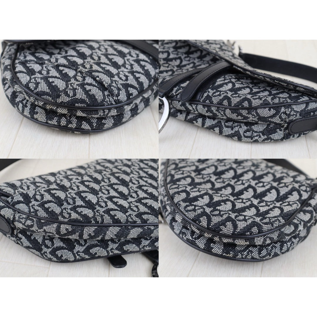 Include Entrupy Certificate of Authenticity｜Very Good ( Rank A)｜Dior Trotter Saddle Shoulder Bag Medium｜S26012704