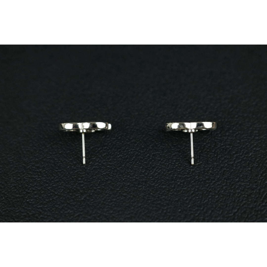 Include Authentic Detective Certificate of Authenticity｜Very Good ( Rank A) ｜CHANEL A14V COCO Mark  Rhinestone Earrings Made In 2014Year｜S26061003