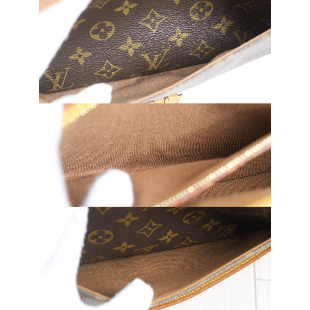 Include Entrupy Certificate of Authenticity｜Good ( Rank AB)｜Louis Vuitton Monogram Baguette Postman ShoulderBag ｜26102102